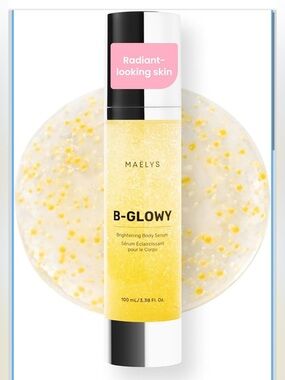 MAËLYS B-GLOWY Brightening Body Serum 3.38 oz / 100 mL NIB